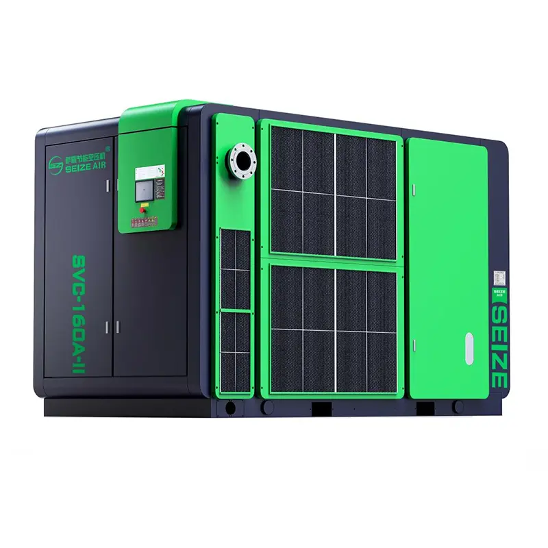 15 kW-os fix sebességű egyfokozatú csavaros légkompresszor