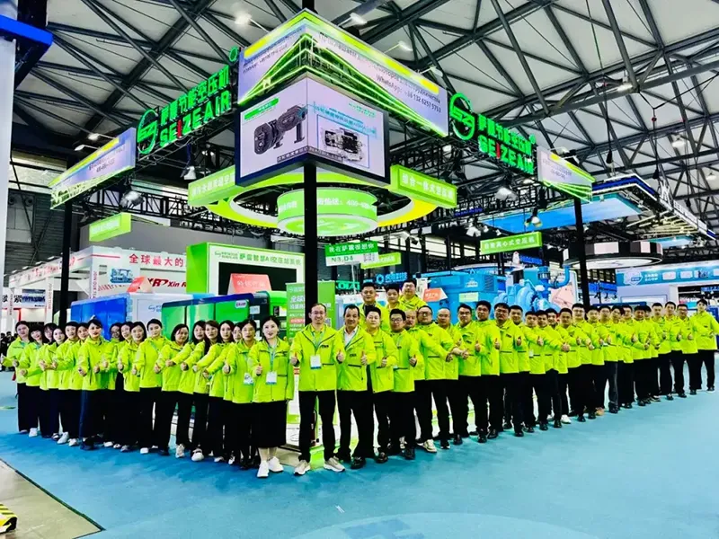 A Seize Air új energiatakarékos légkompresszorokat mutat be a PTC Asia 2025-ön